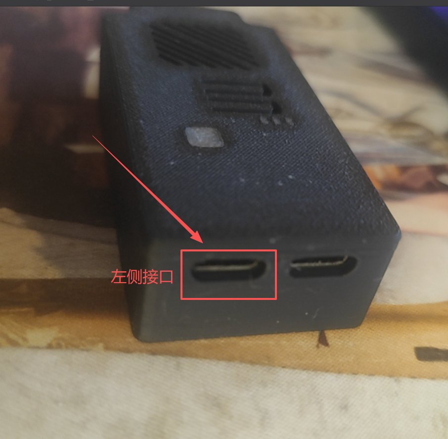 设备实物:左侧接口(HID)位置标注